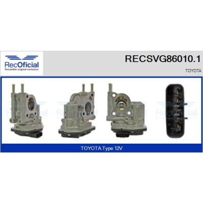 Vanne EGR RECOFFICIAL RECSVG86010.1