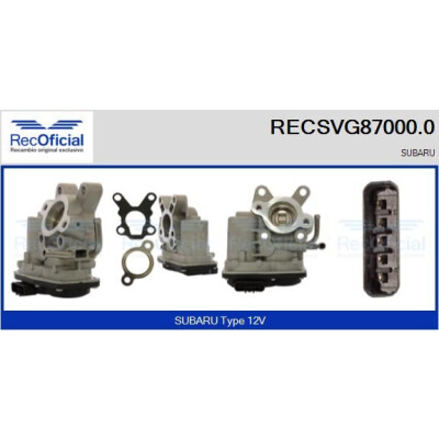Vanne EGR RECSVG87000.0
