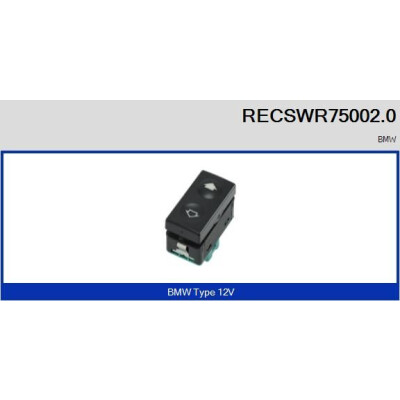 Interrupteur de fenêtre RECOFICIAL RECSWR75002.0
