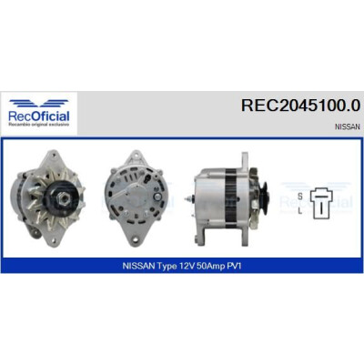 Alternateur RECOFICIAL REC2045100.0