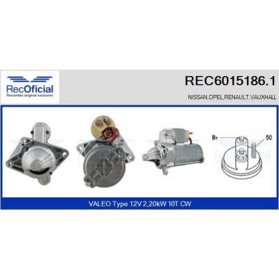 Démarreur RECOFFICIAL REC6015186.1