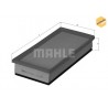 Filtre à air MAHLE ORIGINAL LX 1618