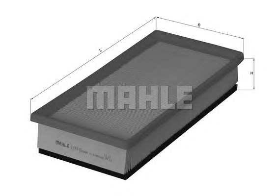 Filtre à air MAHLE ORIGINAL LX 1618
