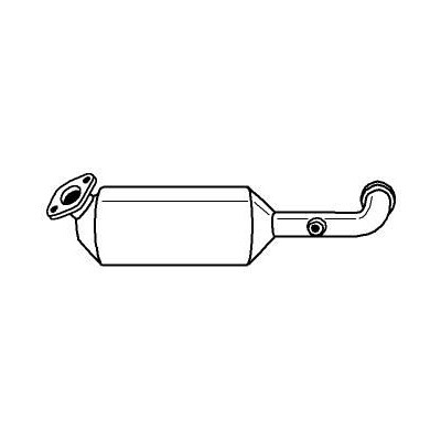 Filtre à particules/suie, système d'échappement SIGAM 40353