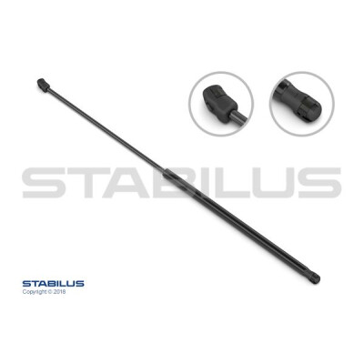 Vérin à gaz STABILUS 17468, coffre/compartiment de chargement