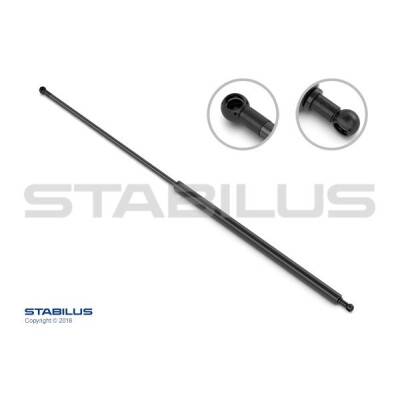 Vérin à gaz STABILUS 8345BY, coffre/compartiment de chargement