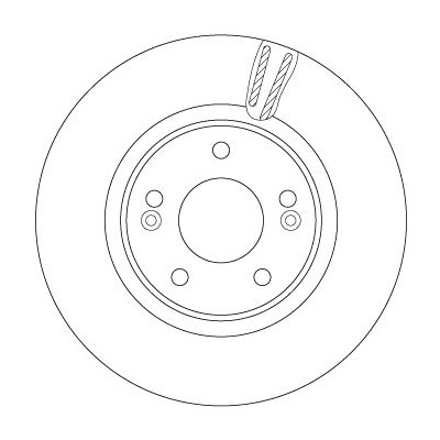 Disque de frein TRW DF6497S