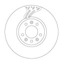 Disque de frein TRW DF6977S