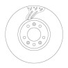 Disque de frein TRW DF6977S