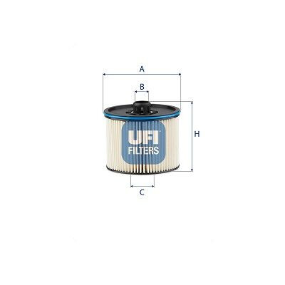 Filtre à carburant UFI 26.195.00