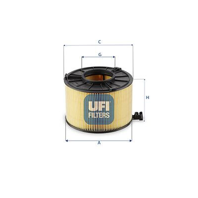 Filtre à air UFI 27.G10.00