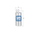 Filtre à carburant UFI 31.A38.00