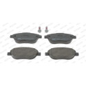 Kit de plaquettes de frein, frein à disque