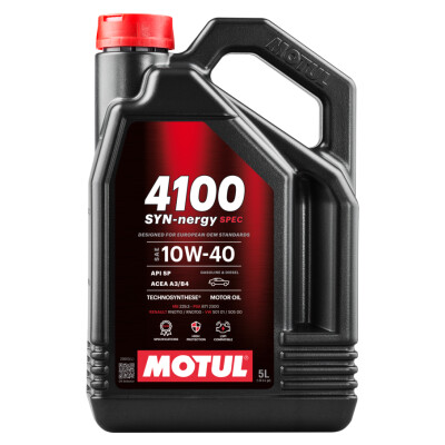 Huile moteur Motul 4100 SYN-nergy SPEC 10W40 5L