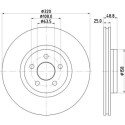 Disque de frein HELLA 8DD 355 133-561