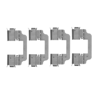 Kit d'accessoires, plaquettes de frein HELLA 8DZ 355 207-051