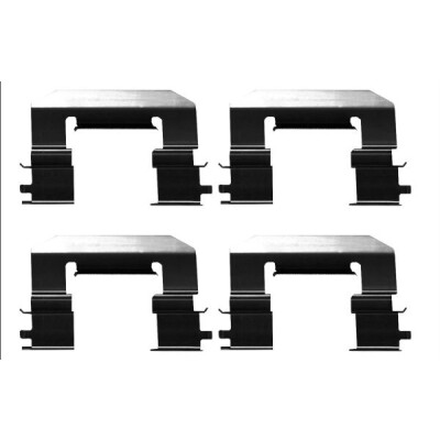 Kit d'accessoires, plaquettes de frein HELLA 8DZ 355 206-341