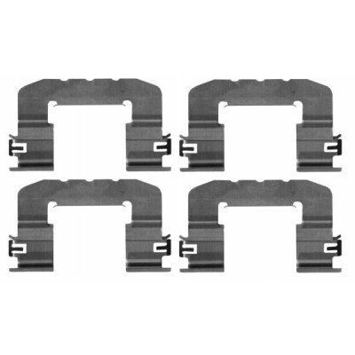 Kit d'accessoires, plaquettes de frein HELLA 8DZ 355 205-701