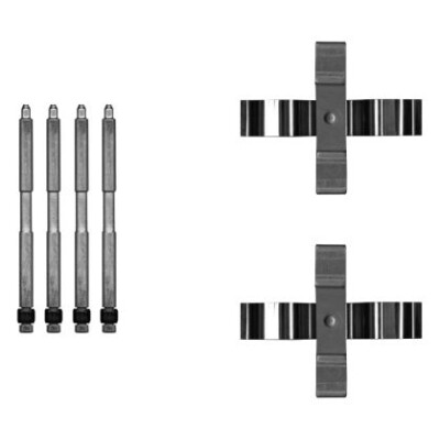 Kit d'accessoires, plaquettes de frein HELLA 8DZ 355 206-271
