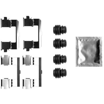 Kit d'accessoires, plaquettes de frein HELLA 8DZ 355 206-451