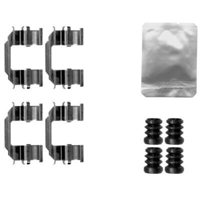 Kit d'accessoires, plaquettes de frein HELLA 8DZ 355 206-891