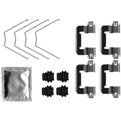 Kit d'accessoires, plaquettes de frein HELLA 8DZ 355 205-741