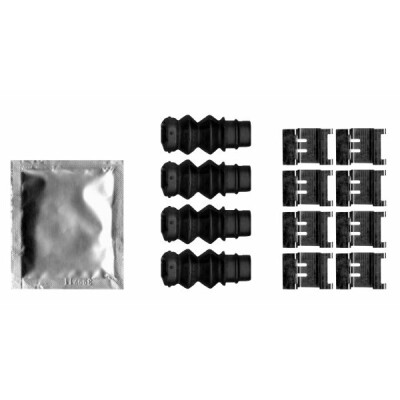 Kit d'accessoires, plaquettes de frein HELLA 8DZ 355 206-631