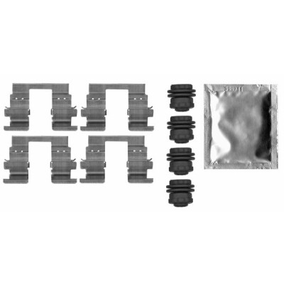 Kit d'accessoires, plaquettes de frein HELLA 8DZ 355 206-281