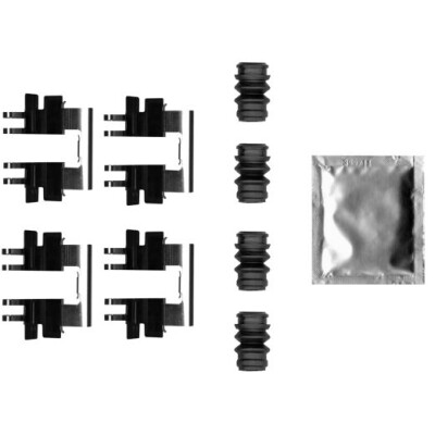 Kit d'accessoires, plaquettes de frein HELLA 8DZ 355 206-531
