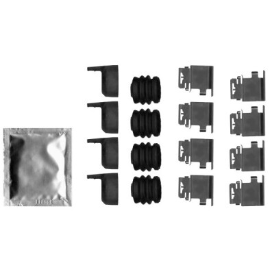 Kit d'accessoires, plaquettes de frein HELLA 8DZ 355 205-711