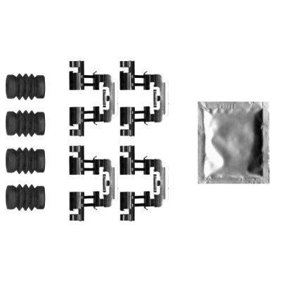 Kit d'accessoires, plaquettes de frein HELLA 8DZ 355 207-251