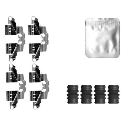 Kit d'accessoires, plaquettes de frein HELLA 8DZ 355 207-121