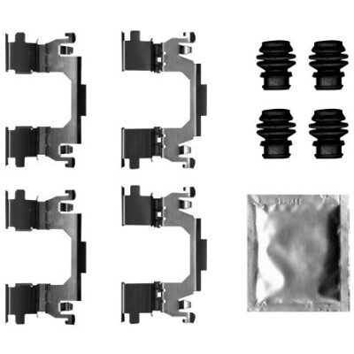 Kit d'accessoires, plaquettes de frein HELLA 8DZ 355 207-341