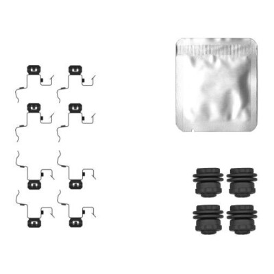 Kit d'accessoires, plaquettes de frein HELLA 8DZ 355 207-081