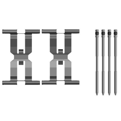 Kit d'accessoires, plaquettes de frein HELLA 8DZ 355 207-021