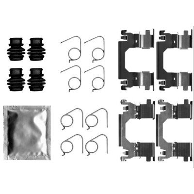 Kit d'accessoires, plaquettes de frein HELLA 8DZ 355 206-301