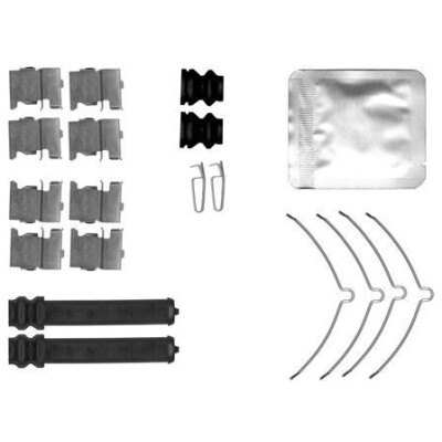 Kit d'accessoires, plaquettes de frein HELLA 8DZ 355 207-421