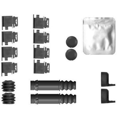 Kit d'accessoires, plaquettes de frein HELLA 8DZ 355 207-411