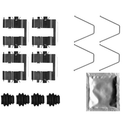 Kit d'accessoires, plaquettes de frein HELLA 8DZ 355 205-781