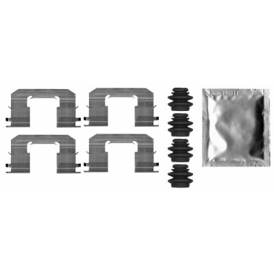 Kit d'accessoires, plaquettes de frein HELLA 8DZ 355 206-701