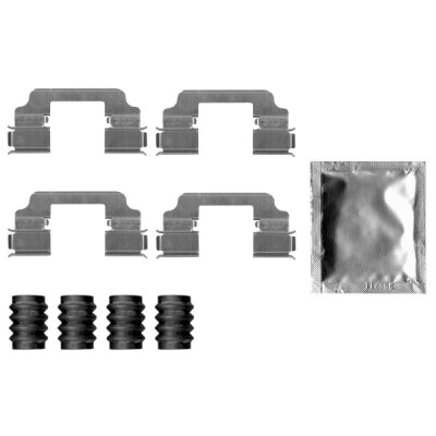 Kit d'accessoires, plaquettes de frein HELLA 8DZ 355 207-331