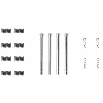 Kit d'accessoires, plaquettes de frein HELLA 8DZ 355 206-731