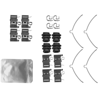 Kit d'accessoires, plaquettes de frein HELLA 8DZ 355 206-781
