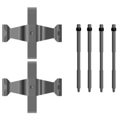 Kit d'accessoires, plaquettes de frein HELLA 8DZ 355 206-441