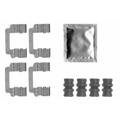 Kit d'accessoires, plaquettes de frein HELLA 8DZ 355 206-831