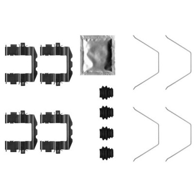 Kit d'accessoires, plaquettes de frein HELLA 8DZ 355 206-311