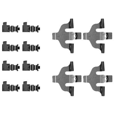 Kit d'accessoires, plaquettes de frein HELLA 8DZ 355 206-251