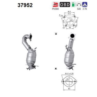 Catalyseur AS 37952