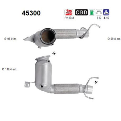 Catalyseur AS 45300
