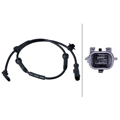 Capteur de vitesse de roue HELLA 6PU 358 216-261